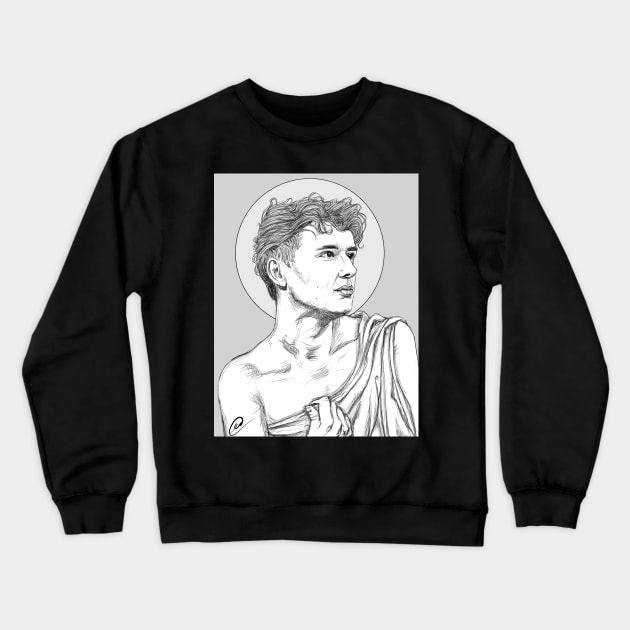 Dan Howell or Apollo Belvedere Crewneck Sweatshirt by dangerbeforeyou